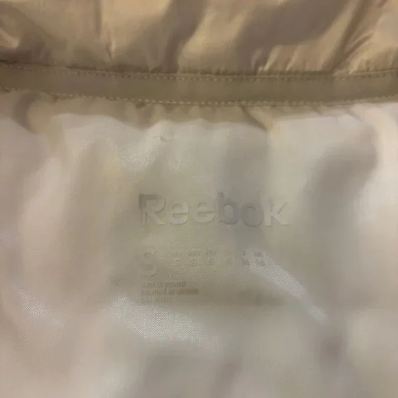 Silver Reebok Puffy 80's Vintage Vest Size Small - Picture 5 of 9